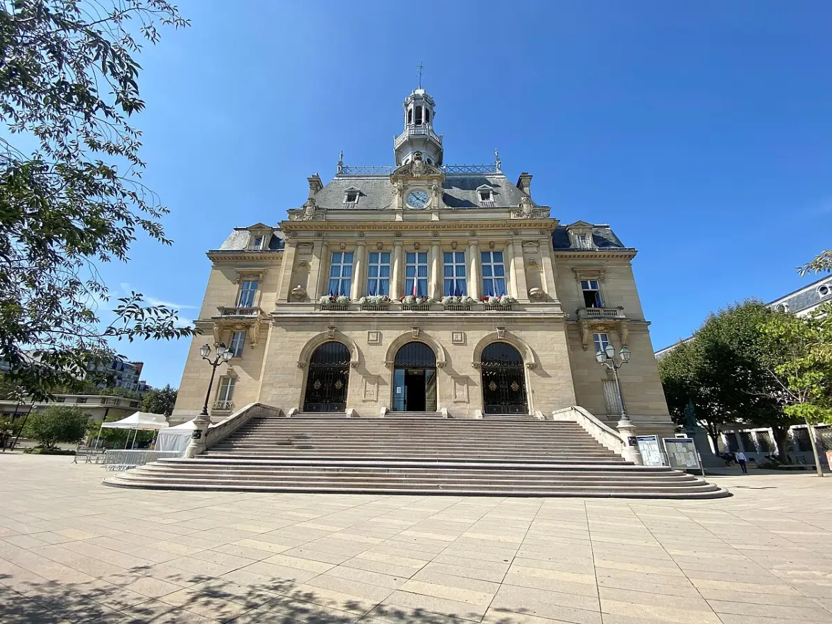 Repère local à Asnières-sur-Seine
